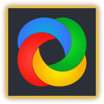 An image with a gold-colored border applied.
